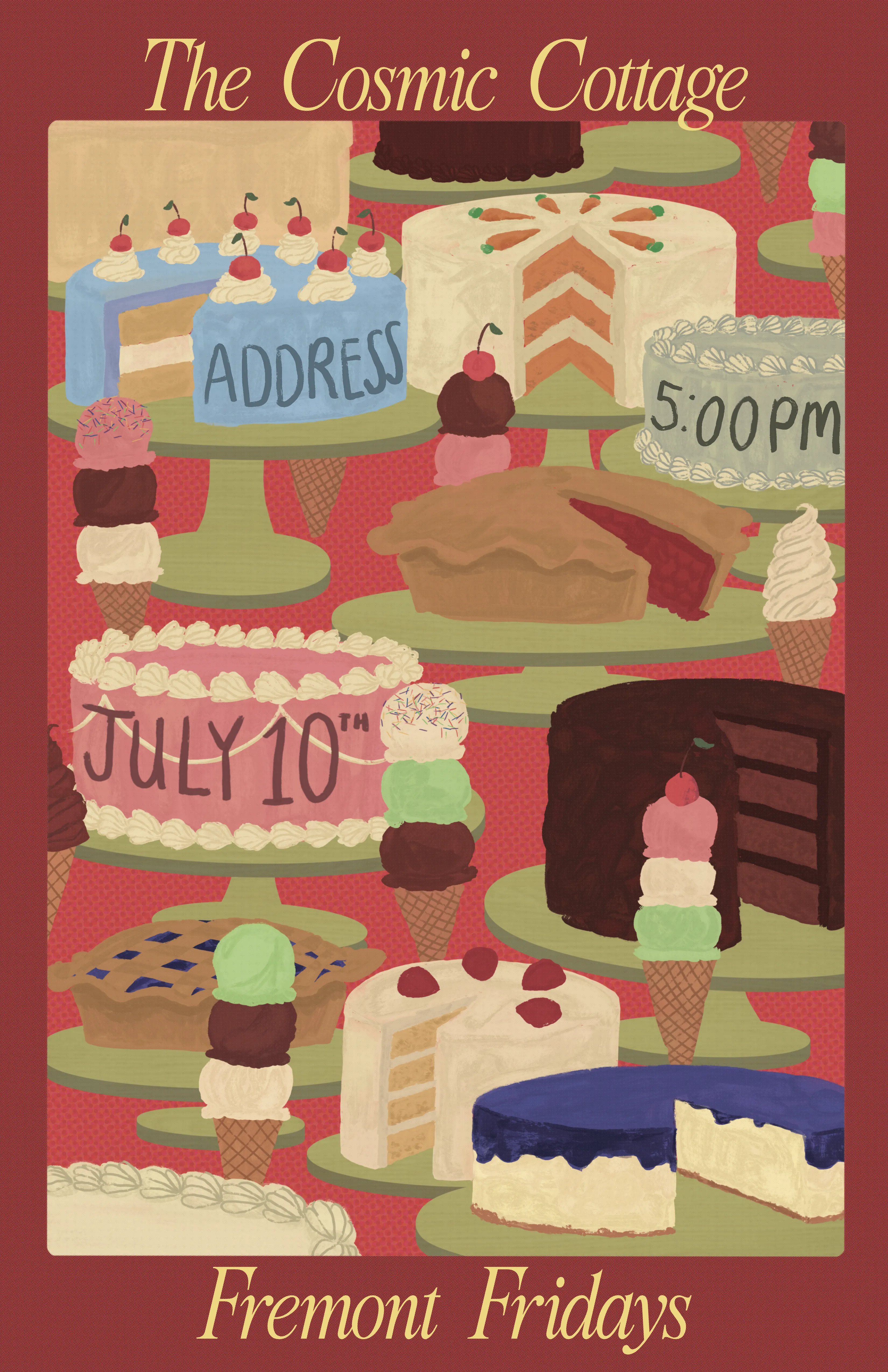 Cosmic Cottage July 10 Show