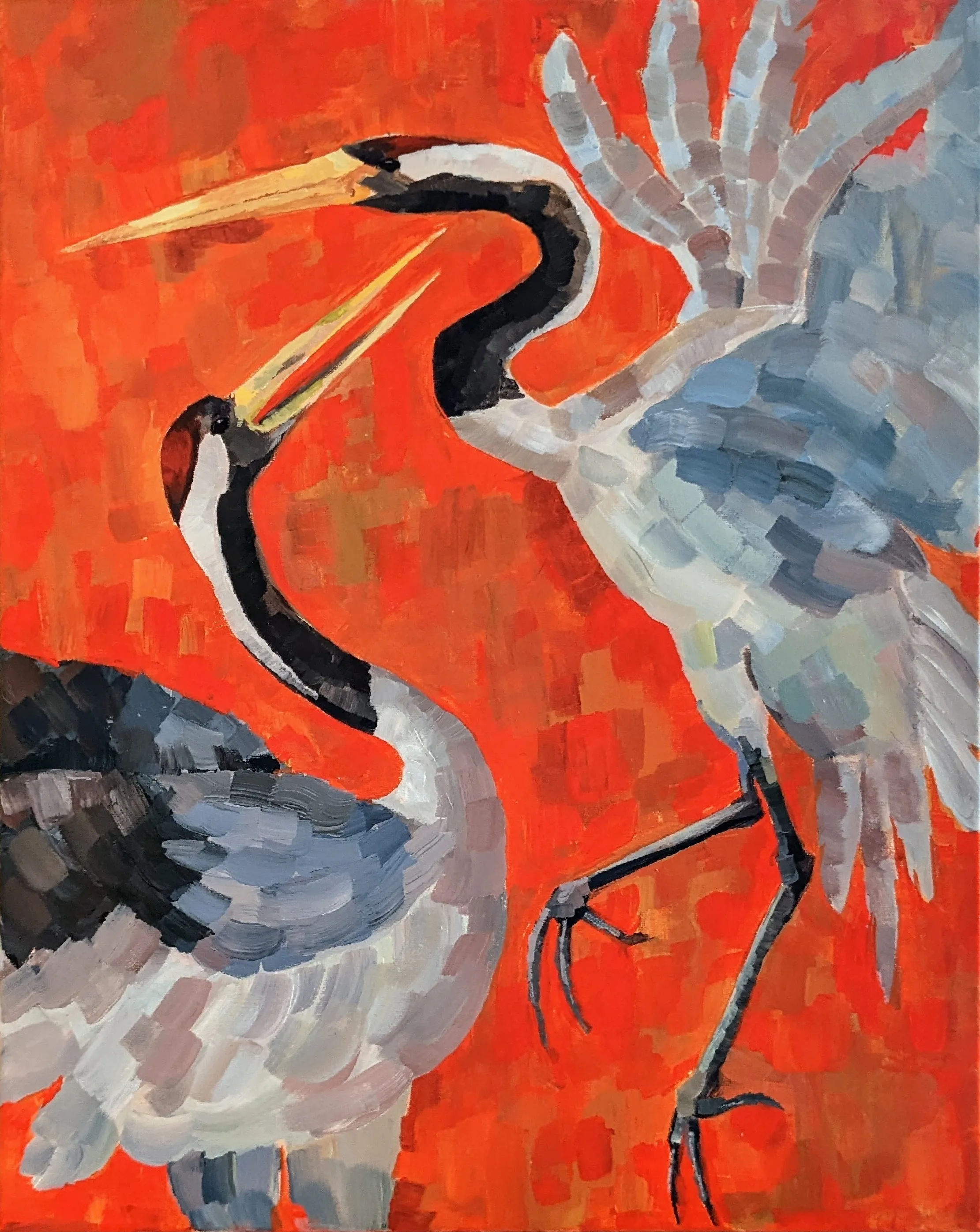 Acrylic cranes