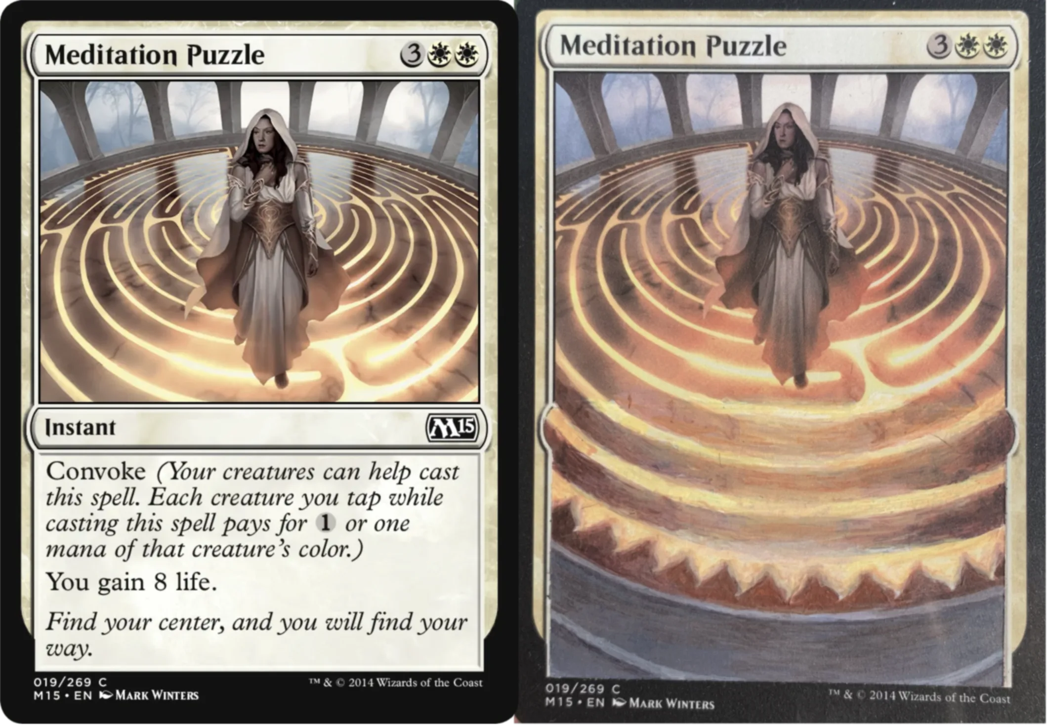 MTG alter: Meditation Puzzle